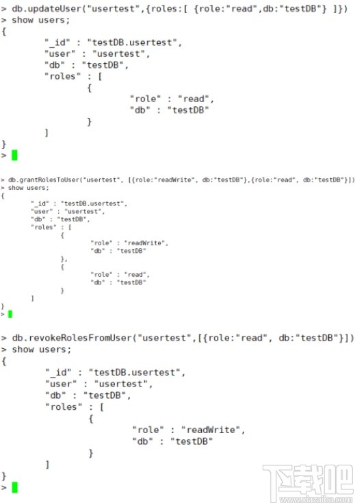 mongodb删除用户的操作方法