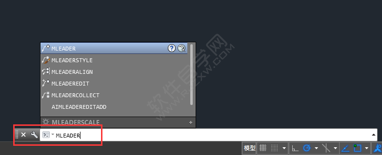 cad怎么画箭头引线快捷键