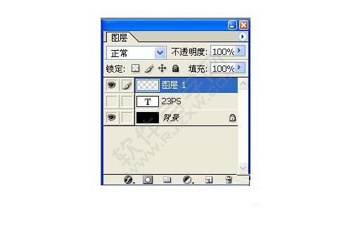 PS怎么做印花字