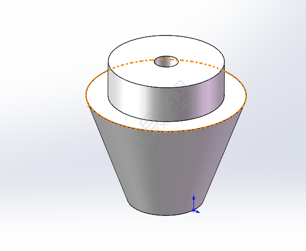 solidworks异形圆柱的创建方法