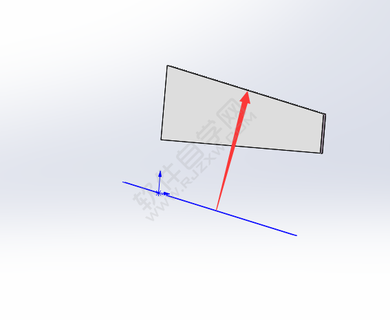 solidworks建立平行基准面的方法