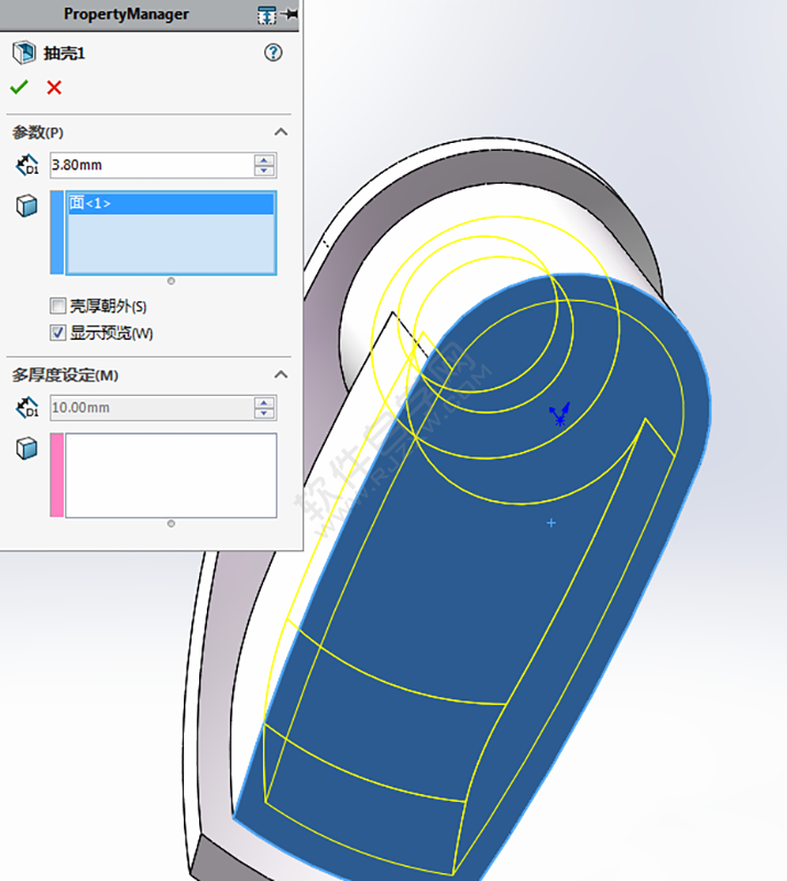 SolidWorks练习题之catics3D15-M03题步骤