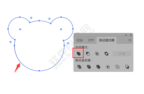 ai合并多个闭合路径