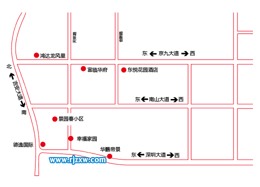 AI画酒店路线图