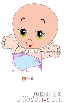 教你怎么用Illustrator的钢笔工具绘制可爱的宝宝