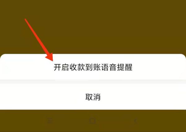 收款提示音怎么打开
