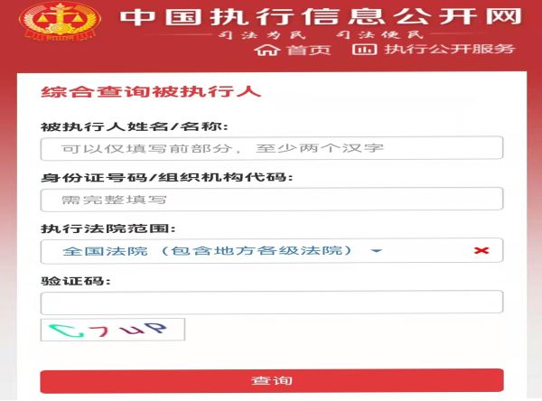 被执行人信息怎么查