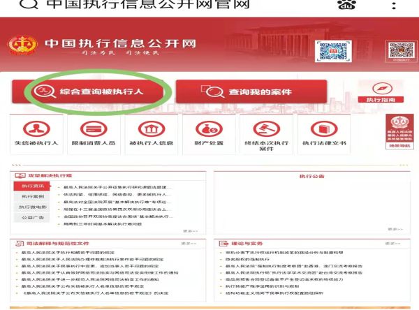 被执行人信息怎么查